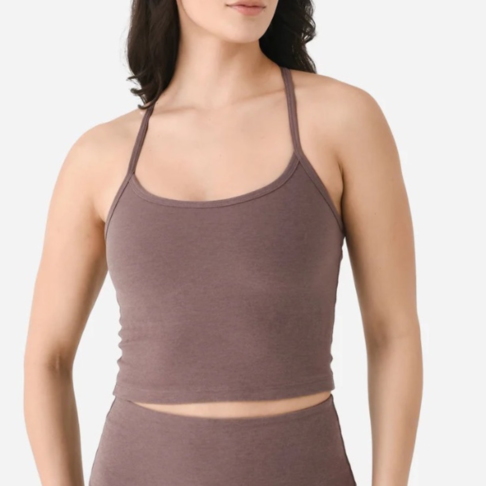 Beyond Yoga Brown Tank Top